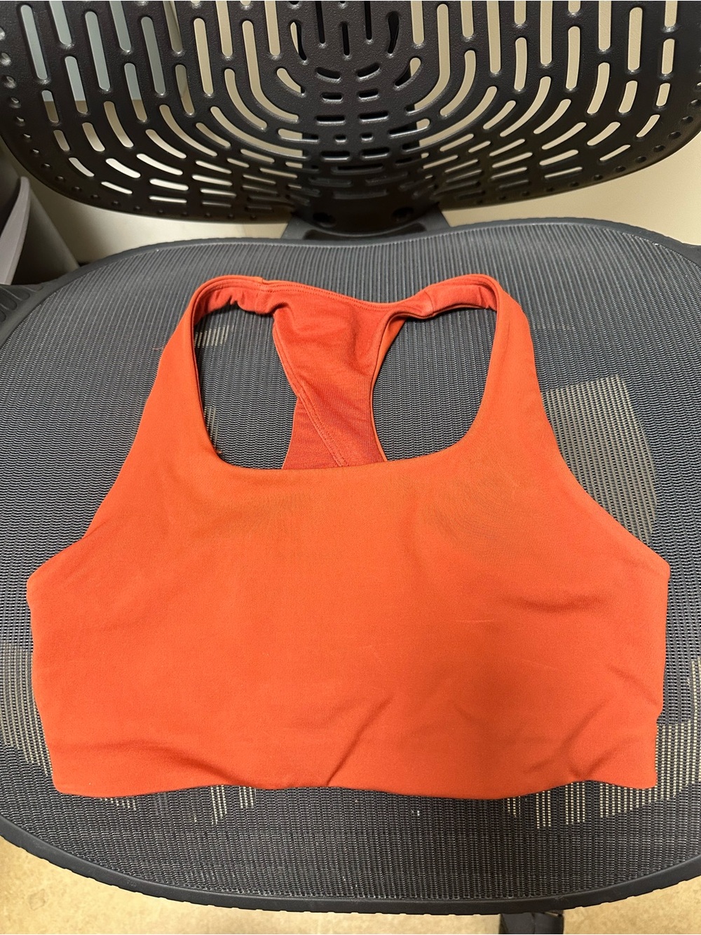 lululemon athletica Racerback Sports Bra in Burnt Orange 2